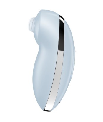 SATISFYER - TAP and CLIMAX 2 VIBRADOR and ESTIMULADOR AZUL