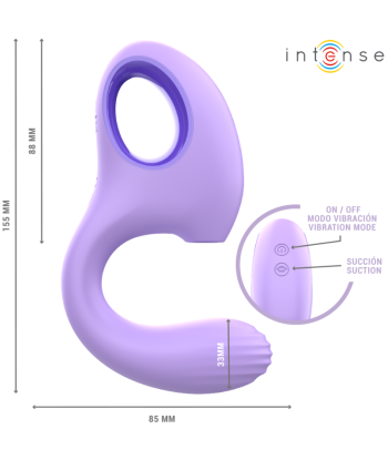 INTENSE - BAXTER VIBRADOR and ESTIMULADOR VIOLETA