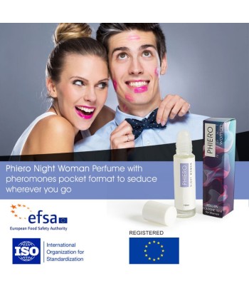 500 COSMETICS - PHIERO NIGHT WOMAN PERFUME FEROMONAS CON ROLL-ON