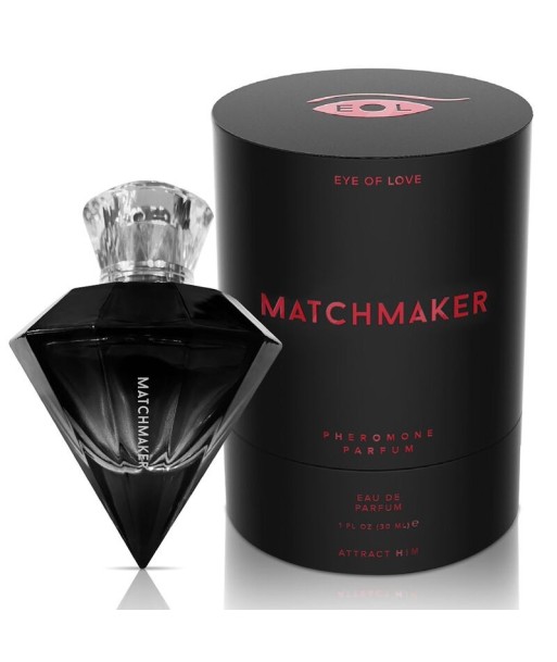 EYE OF LOVE - MATCHMAKER BLACK DIAMOND LGBTQ PERFUME FEROMONAS PARA EL 30 ML EYE OF LOVE - MATCHMAKER BLACK DIAMOND LGBTQ PERFUME FEROMONAS PARA EL 30 ML