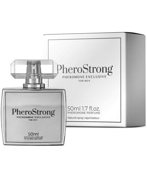 PHEROSTRONG - PERFUME CON FEROMONAS EXCLUSIVE PARA HOMBRE 50 ML PHEROSTRONG - PERFUME CON FEROMONAS EXCLUSIVE PARA HOMBRE 50 ML