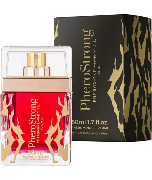 PHEROSTRONG - PERFUME CON FEROMONAS DEVIL PARA HOMBRE 50 ML PHEROSTRONG - PERFUME CON FEROMONAS DEVIL PARA HOMBRE 50 ML