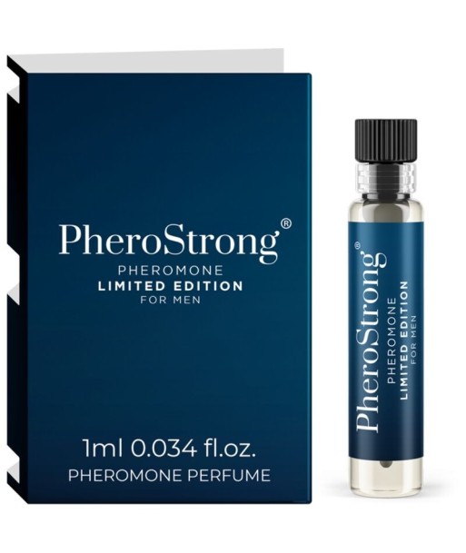 PHEROSTRONG - PERFUME CON FEROMONAS LIMITED EDITION PARA HOMBRE 1 ML PHEROSTRONG - PERFUME CON FEROMONAS LIMITED EDITION PARA HOMBRE 1 ML