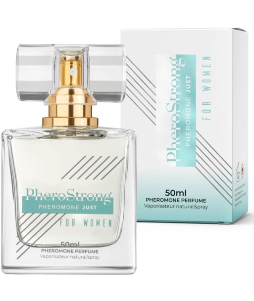 PHEROSTRONG - PERFUME CON FEROMONAS JUST PARA MUJER 50 ML PHEROSTRONG - PERFUME CON FEROMONAS JUST PARA MUJER 50 ML