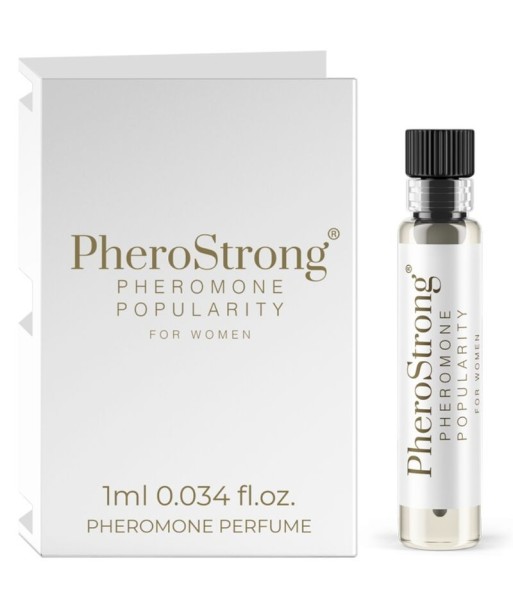 PHEROSTRONG - PERFUME CON FEROMONAS POPULARITY PARA MUJER 1 ML PHEROSTRONG - PERFUME CON FEROMONAS POPULARITY PARA MUJER 1 ML