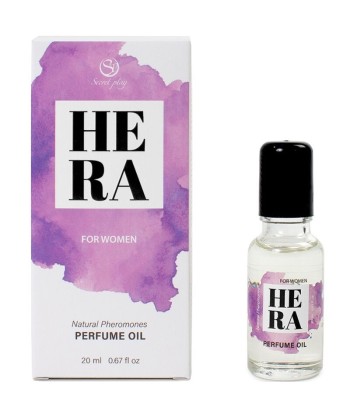 SECRETPLAY - HERA PERFUME NATURAL FEROMONAS EN ACEITE PARA MUJER 20 ML