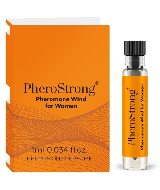 PHEROSTRONG - PERFUME CON FEROMONAS WIND PARA MUJER 1 ML