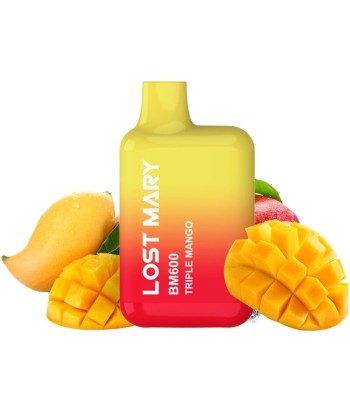 LOST MARY - BM600 VAPER NICOTINA 2 DESECHABLE SABOR TRIPLE MANGO