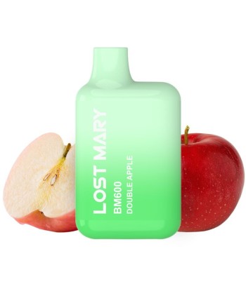 LOST MARY - BM600 VAPER NICOTINA 2 DESECHABLE SABOR DOBLE MANZANA