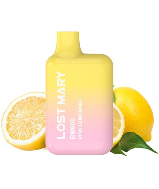 LOST MARY - BM600 VAPER NICOTINA 2 DESECHABLE SABOR LIMONADA ROSA