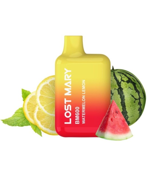 LOST MARY - BM600 VAPER NICOTINA 2 DESECHABLE SABOR SANDÍA LIMÓN