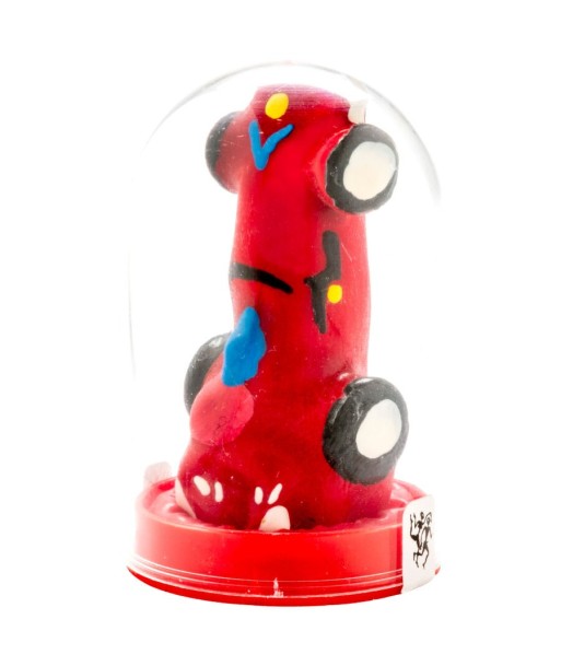 CONDOMERIE - PRESERVATIVO DECORATIVO PINTADO A MANO COCHE DE CARRERAS