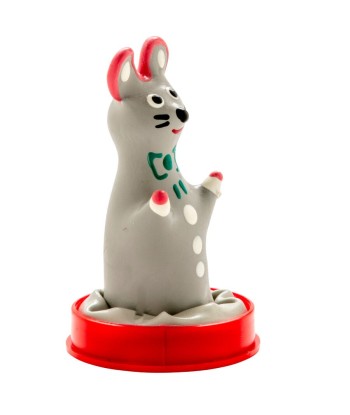 CONDOMERIE - PRESERVATIVO DECORATIVO PINTADO A MANO RATÓN MODELO 1