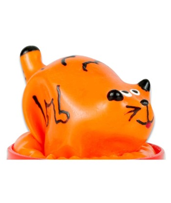CONDOMERIE - PRESERVATIVO DECORATIVO PINTADO A MANO GATO MODELO 1
