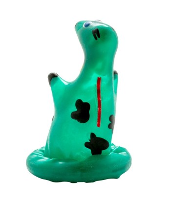 CONDOMERIE - PRESERVATIVO DECORATIVO PINTADO A MANO MONSTRUO LAGO NESS