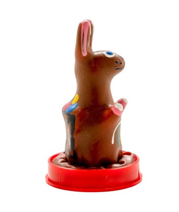 CONDOMERIE - PRESERVATIVO DECORATIVO PINTADO A MANO CONEJITO DE PASCUA