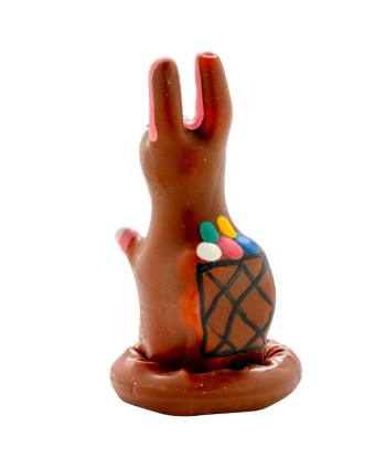 CONDOMERIE - PRESERVATIVO DECORATIVO PINTADO A MANO CONEJITO DE PASCUA