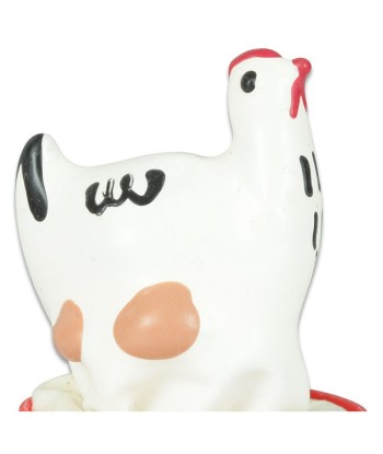 CONDOMERIE - PRESERVATIVO DECORATIVO PINTADO A MANO POLLO BLANCO