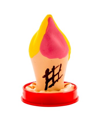 CONDOMERIE - PRESERVATIVO DECORATIVO PINTADO A MANO HELADO