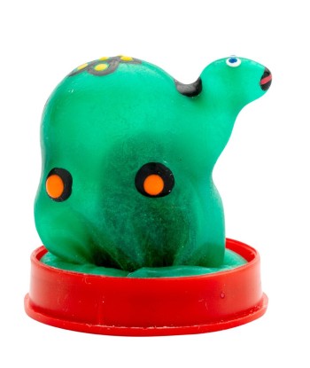 CONDOMERIE - PRESERVATIVO DECORATIVO PINTADO A MANO TORTUGA