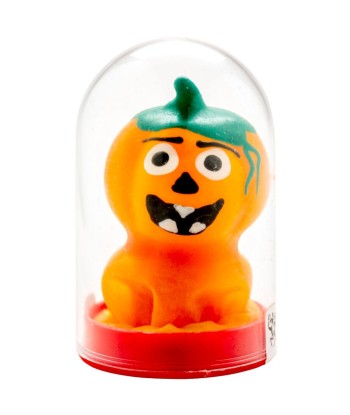 CONDOMERIE - PRESERVATIVO DECORATIVO PINTADO A MANO CALABAZA