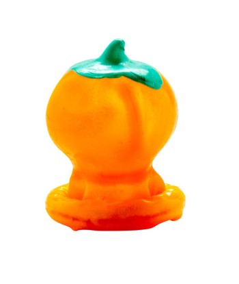 CONDOMERIE - PRESERVATIVO DECORATIVO PINTADO A MANO CALABAZA