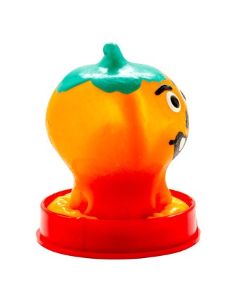 CONDOMERIE - PRESERVATIVO DECORATIVO PINTADO A MANO CALABAZA