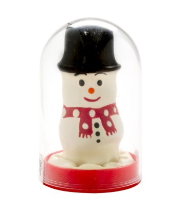CONDOMERIE - PRESERVATIVO DECORATIVO PINTADO A MANO MUÑECO DE NIEVE