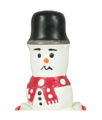 CONDOMERIE - PRESERVATIVO DECORATIVO PINTADO A MANO MUÑECO DE NIEVE