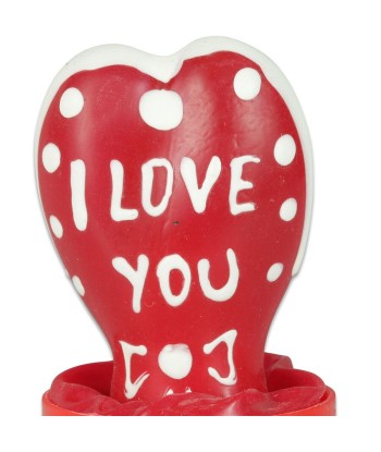 CONDOMERIE - PRESERVATIVO DECORATIVO PINTADO A MANO CORAZÓN - TE AMO MODELO 1