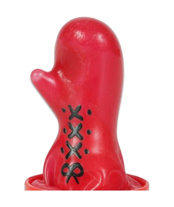 CONDOMERIE - PRESERVATIVO DECORATIVO PINTADO A MANO GUANTE DE BOXEO