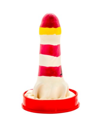 CONDOMERIE - PRESERVATIVO DECORATIVO PINTADO A MANO FARO