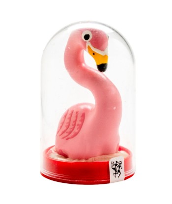 CONDOMERIE - PRESERVATIVO DECORATIVO PINTADO A MANO FLAMENCO ROSA
