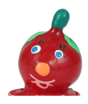 CONDOMERIE - PRESERVATIVO DECORATIVO PINTADO A MANO TOMATE