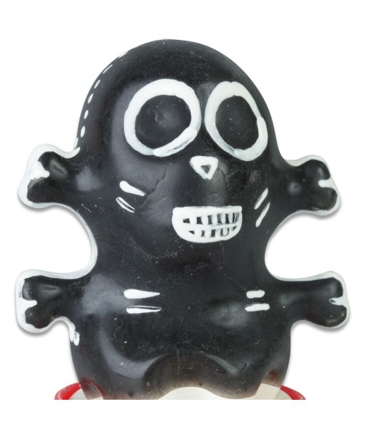 CONDOMERIE - PRESERVATIVO DECORATIVO PINTADO A MANO CALAVERA NEGRA MODELO 1 CONDOMERIE - PRESERVATIVO DECORATIVO PINTADO A MANO CALAVERA NEGRA MODELO 1