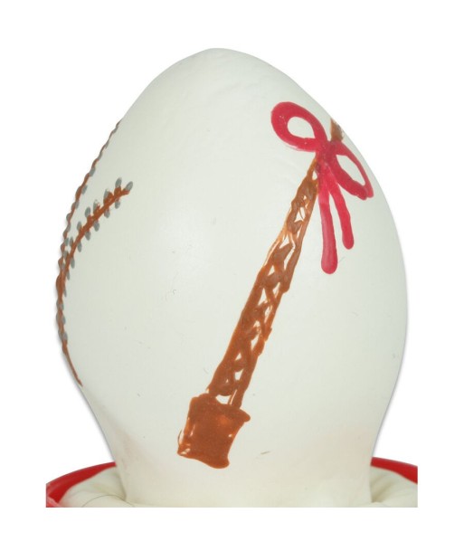 CONDOMERIE - PRESERVATIVO DECORATIVO PINTADO A MANO HUEVO DE PASCUA BLANCO CONDOMERIE - PRESERVATIVO DECORATIVO PINTADO A MANO HUEVO DE PASCUA BLANCO