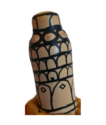 CONDOMERIE - PRESERVATIVO DECORATIVO PINTADO A MANO TORRE DE PISA
