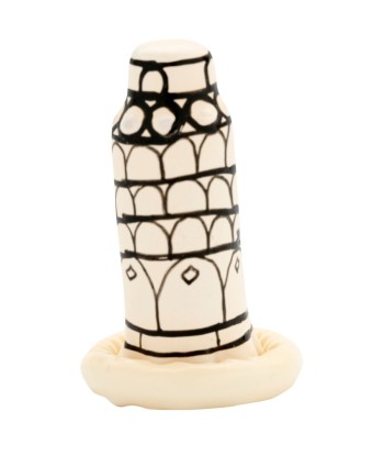 CONDOMERIE - PRESERVATIVO DECORATIVO PINTADO A MANO TORRE DE PISA
