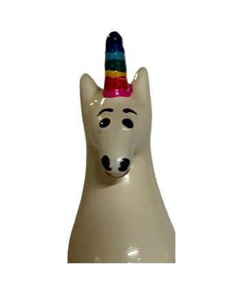 CONDOMERIE - PRESERVATIVO DECORATIVO PINTADO A MANO ARCOÍRIS UNICORNIO