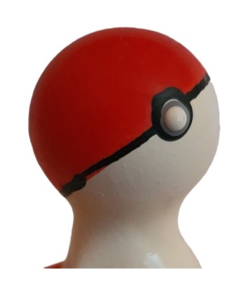 CONDOMERIE - PRESERVATIVO DECORATIVO PINTADO A MANO POKEBOLA ROJO-BLANCO
