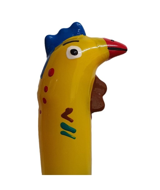 CONDOMERIE - PRESERVATIVO DECORATIVO PINTADO A MANO GALLO MODELO XL