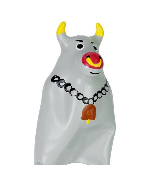 CONDOMERIE - PRESERVATIVO DECORATIVO PINTADO A MANO TORO GRIS MODELO XL