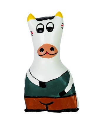 CONDOMERIE - PRESERVATIVO DECORATIVO PINTADO A MANO VACA MODELO XL