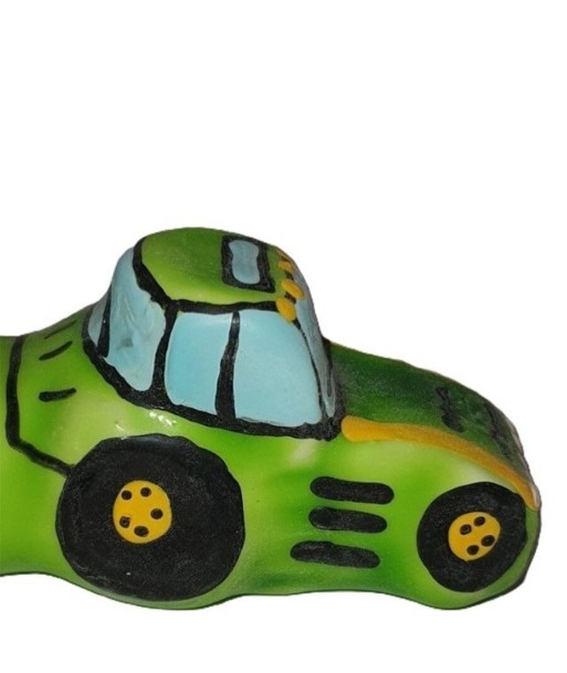 CONDOMERIE - PRESERVATIVO DECORATIVO PINTADO A MANO VERDE TRACTOR XL CONDOMERIE - PRESERVATIVO DECORATIVO PINTADO A MANO VERDE TRACTOR XL