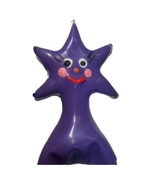 CONDOMERIE - PRESERVATIVO DECORATIVO PINTADO A MANO ESTRELLA FELIZ XL