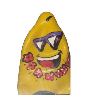 CONDOMERIE - PRESERVATIVO DECORATIVO PINTADO A MANO FRIKI TIKI XL