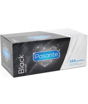 PASANTE - BLACK VELVET PRESERVATIVOS CAJA 144 UNIDADES