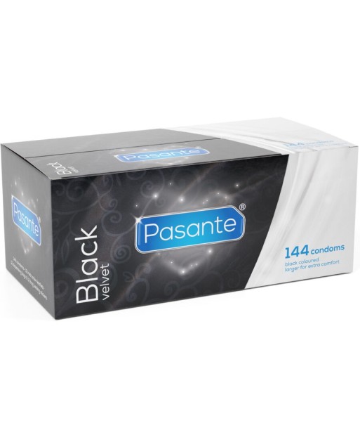 PASANTE - BLACK VELVET PRESERVATIVOS CAJA 144 UNIDADES