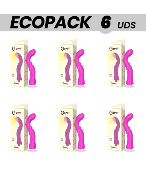 ECOPACK 6 UDS - G-SPOT GREGORY VIBRADOR VIOLETA ECOPACK 6 UDS - G-SPOT GREGORY VIBRADOR VIOLETA