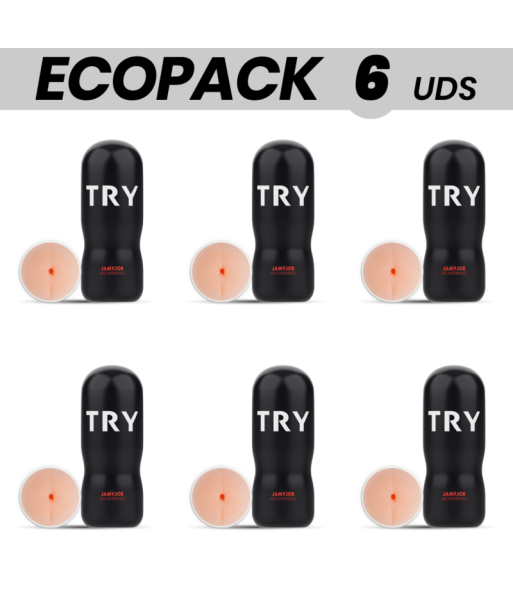 ECOPACK 6 UDS - JAMYJOB MASTURBADOR ANO EXCITANTE
